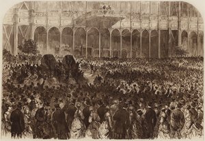 Besøg af vicekongen af Egypten af English School