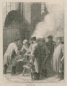 Besøg på Greenwich Hospital; Te-lavning af English School