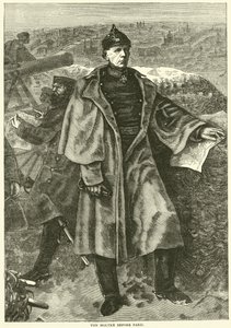 Af Moltke før Paris, november 1870 af English School