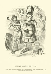 Vulcan bevæbner Neptun af English School