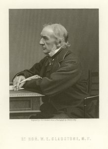 W E Gladstone af English School