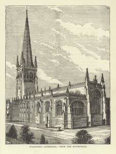 Wakefield Cathedral, fra sydøst af English School