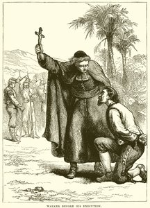 Walker før hans henrettelse af English School