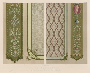 Vægdekoration af English School