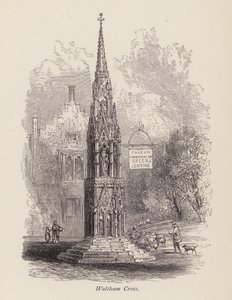 Waltham Cross (gravering) af English School