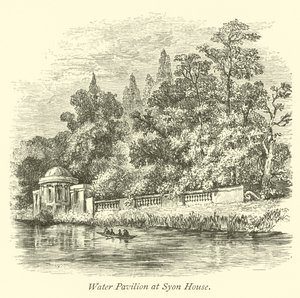 Water Pavilion at Syon House  af English School