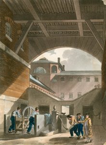 Vandbad, Coldbath Fields Fængsel af English School