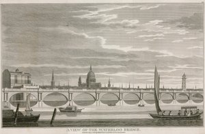 Waterloo Bridge, London af English School