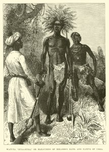 Watuta Ruga-Ruga, or Marauders of Mirambos band, and native of Uhha  af English School