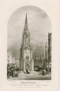 Wellingtons Testimonial Clock Tower, London Bridge, Southwark af English School