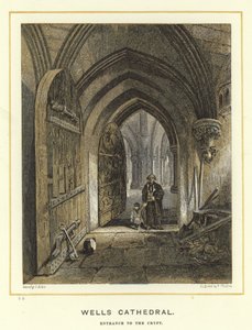 Wells Cathedral, indgang til krypten af English School