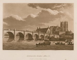 Westminster Bridge af English School