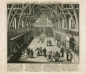 Westminster Hall, The First Day of Term, Et satirisk digt af English School