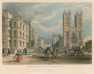 Westminster Hospital og Abbey Church af English School
