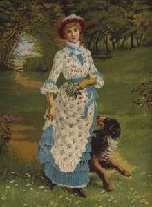 Hvor vi sidst mødtes (chromolitho) af English School