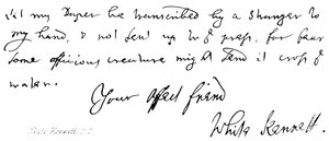 Hvid Kennett D D af English School