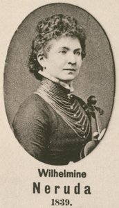 Wilhelmine Neruda (gravering) af English School
