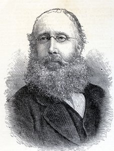William Bromley-Davenport (1821-1884) fra Illustrated London News 28. juni 1884 af English School