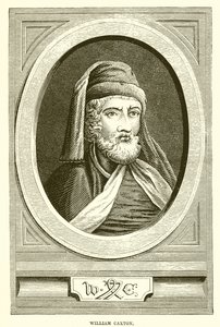 William Caxton af English School