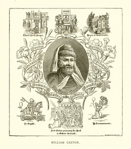William Caxton af English School