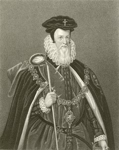 William Cecil, Lord Burghley af English School