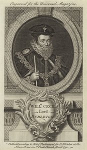 William Cecil, Lord Burleigh af English School
