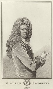 William Congreve af English School