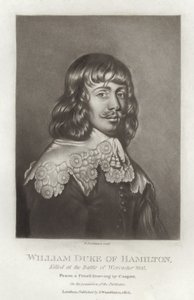 William Duke of Hamilton af English School