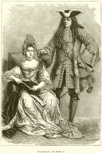 Vilhelm III og Maria II af English School