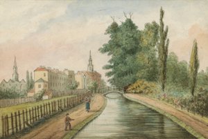 William Walk, Cannonbury, 1840 (wc på papir) af English School
