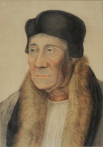 William Warham, graveret af Bartolozzi (håndfarvet gravering) af English School