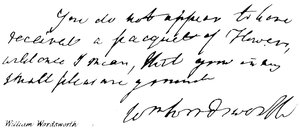 William Wordsworth af English School