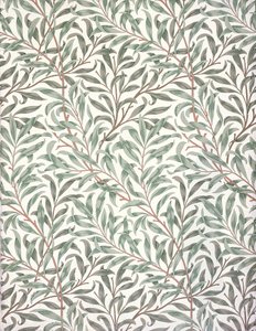 Willow Bough, tapetdesign, 1874 (tapet) af English School
