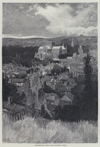 Winchester, fra Eastern Hills (litho) af English School