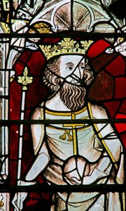 Window Ew forestillende Edward II af English School