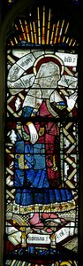 Window Ew, der forestiller St. Elizabeth? af English School