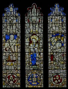 Windows6 viser Skt. Jakob, Jomfruen og Barnet, Sankt Gregors messe af English School