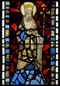 Window Ww, der forestiller St. Edward Bekenderen af English School