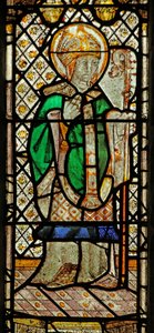 Vindue n4, der forestiller St. Patrick af English School