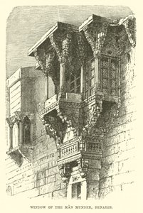 Window of the Man Munder, Benares af English School