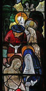 Vindue s2, der viser gravlæggelsen af English School