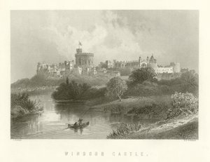 Windsor Castle af English School