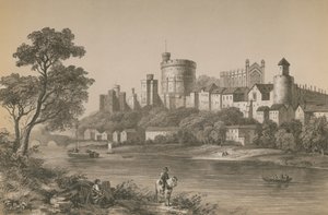Windsor Castle af English School