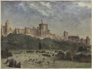 Windsor Castle af English School