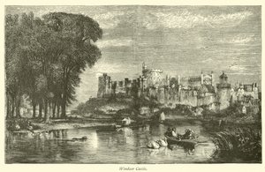 Windsor Castle af English School