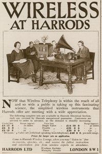 Trådløst hos Harrods af English School