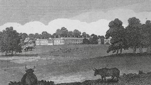 Woburn Abbey (kobberstik) af English School