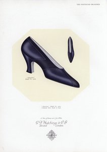Reklame for damesko, 1930
