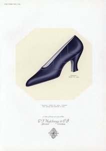 Reklame for damesko, 1930
