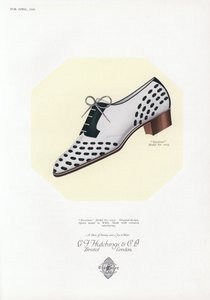 Reklame for damesko, 1930